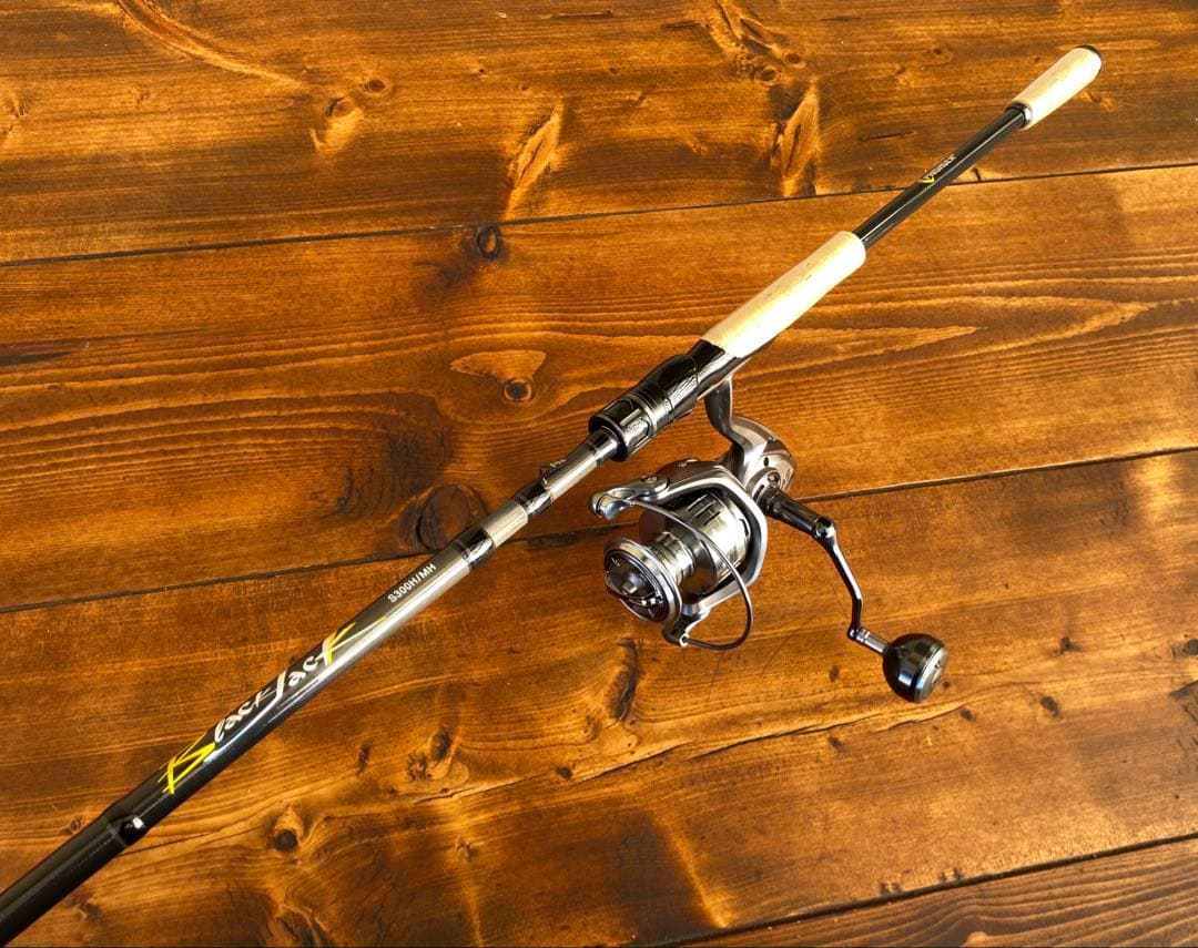 釣り竿セット　カーボンロッド　ショアジギング 10ft 3M パックロッド