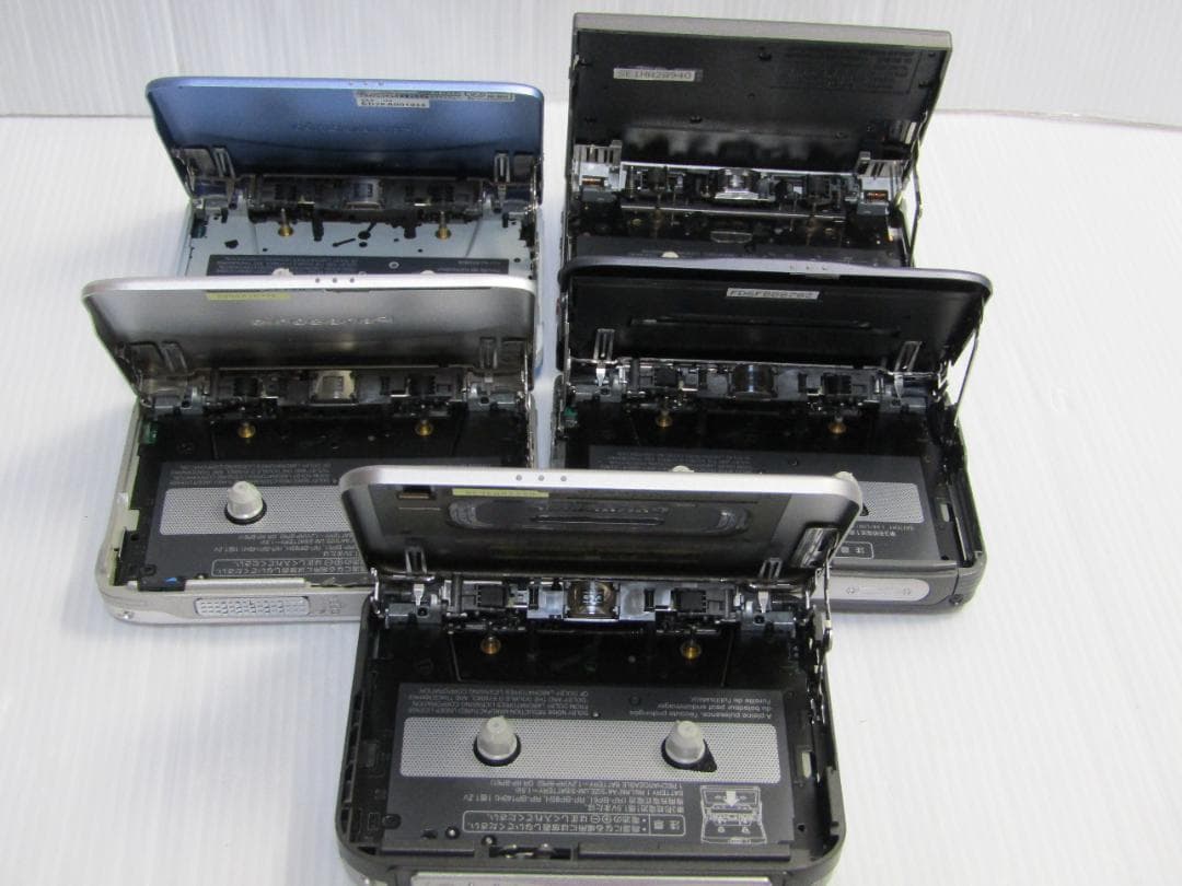 B0636 PANASONIC カセットプレイヤー 5点