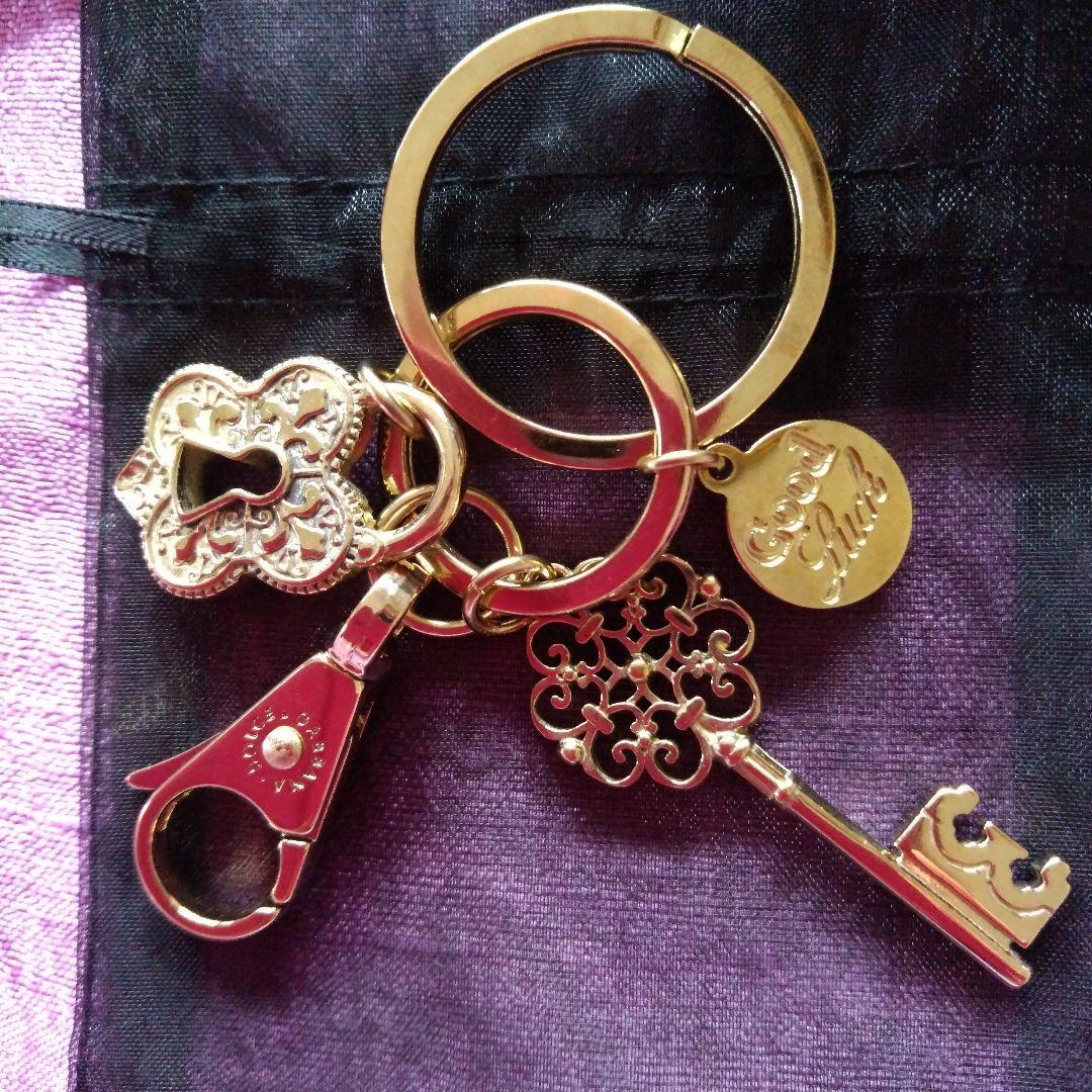 ◆Dolce & Gabbana キーホルダー ゴールド