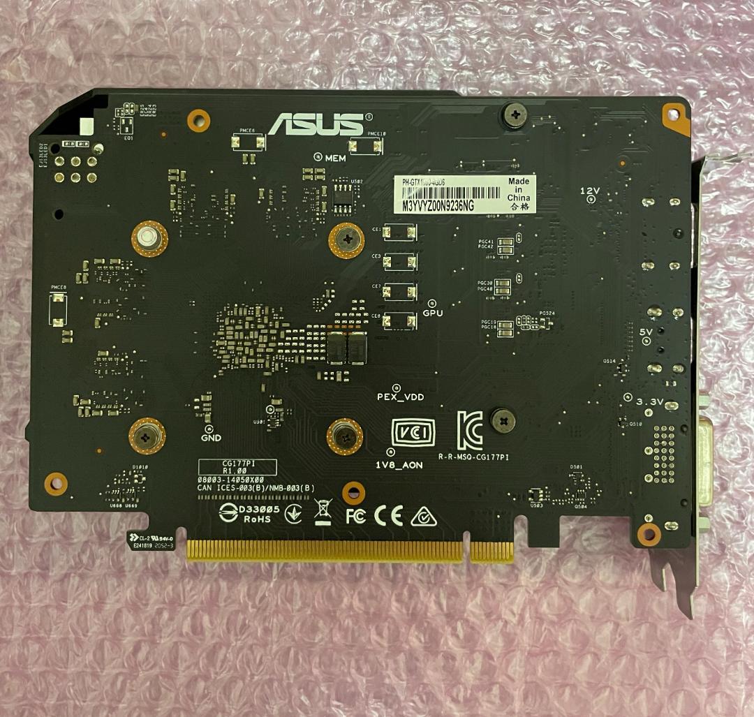 GTX 1650 4GB ASUS 値下げ不可 動作保証 1003