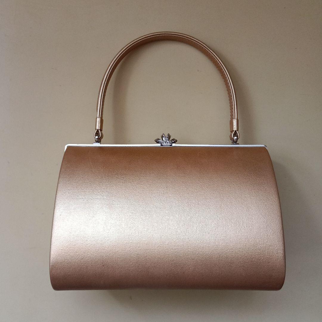 伊と忠 ピンクゴールド 和装用バッグ 箱付き　成人式　フォーマル　結婚式