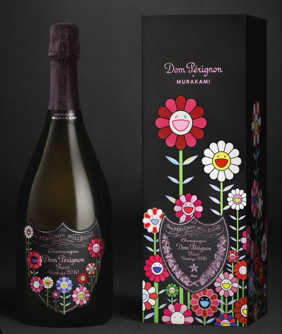Dom Pérignon ドン・ペリニヨン　ロゼ 2010 村上隆デザイン