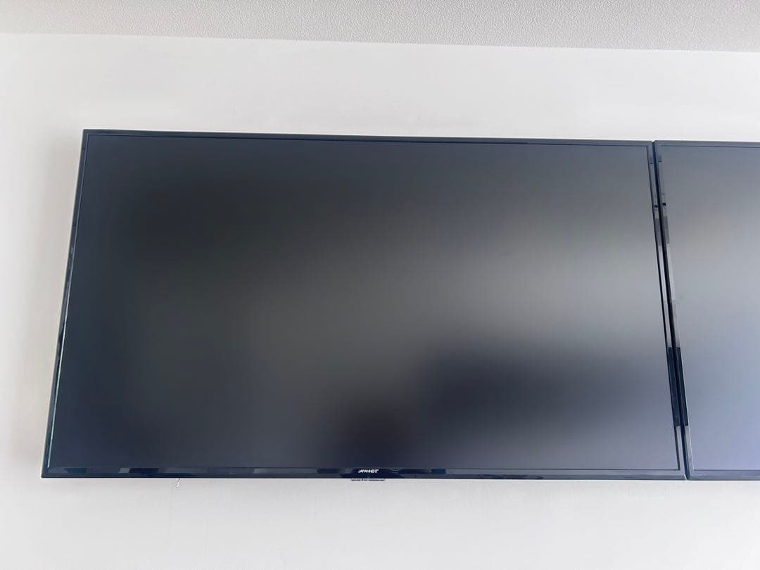 【ミルク】JAPANNEXT65インチ4K液晶ディスプレイ