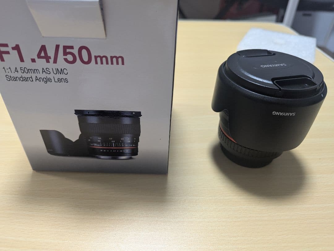 SAMYANG F1.4 50mm AS UMC 単焦点レンズ