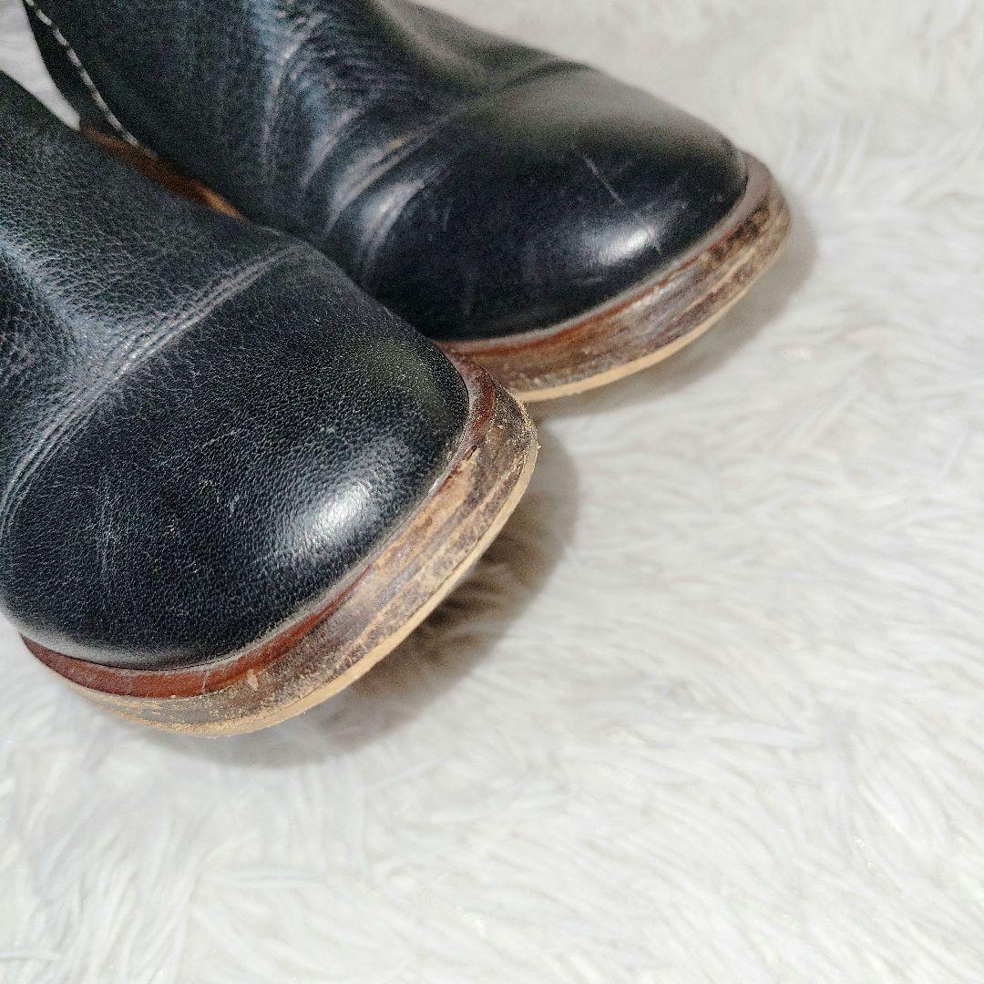 Chloe/クロエ ロングブーツ　Vibram ヒール バックル スタッズ