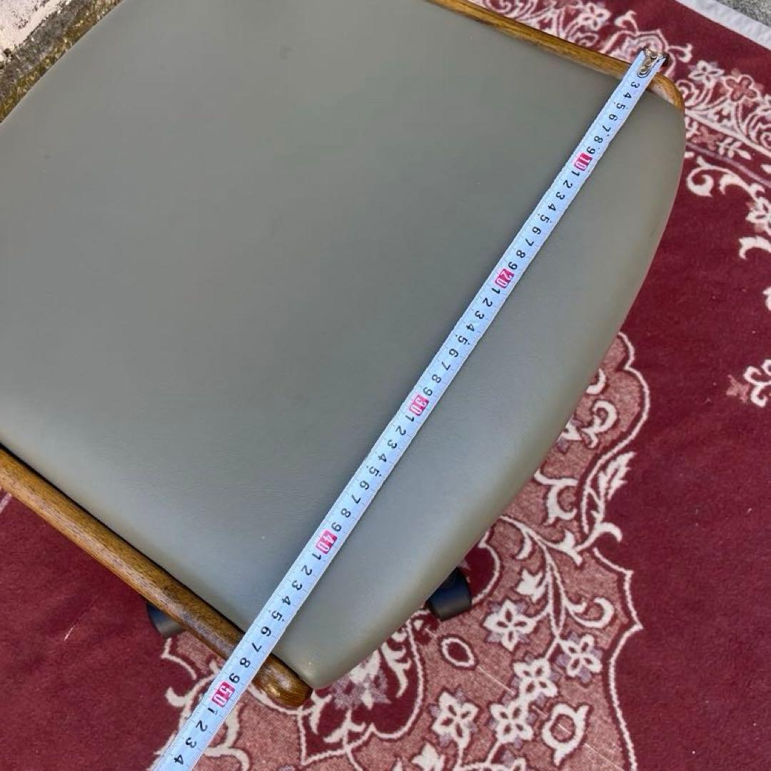 高級 浜本工芸 ◾️木製家具 ナラ材/ オーク材 デスクチェア ワークチェア 書斎