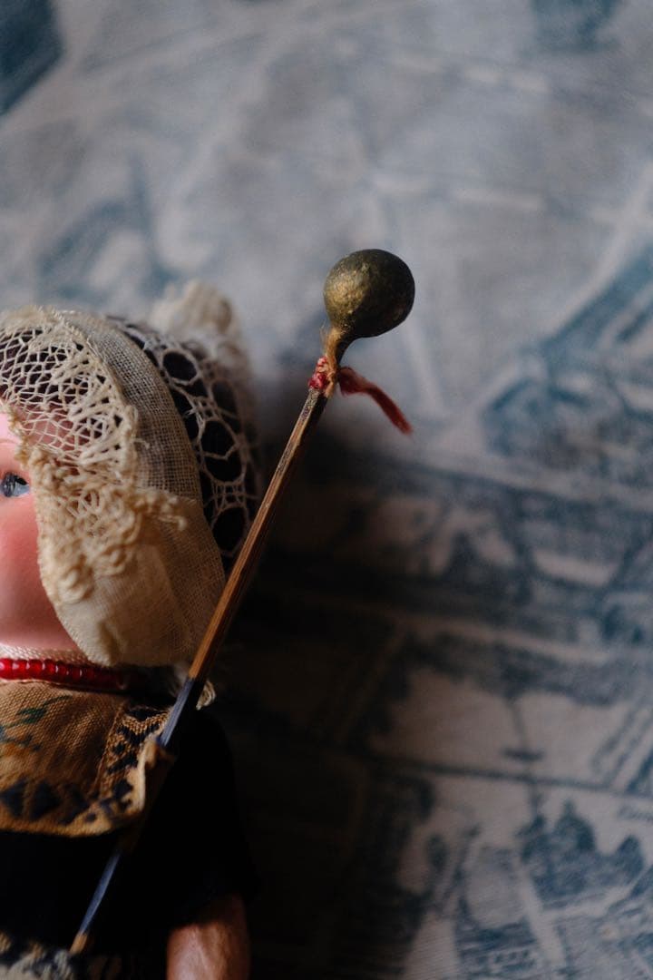 ヴィンテージ コンポジションドール ドールハウス ミニョネット オランダ