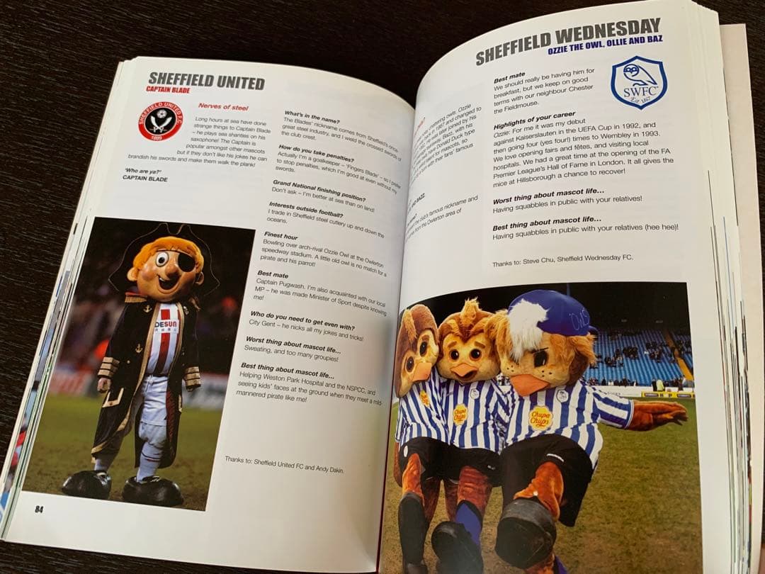 英国サッカーチームマスコット大全集！入手不可能