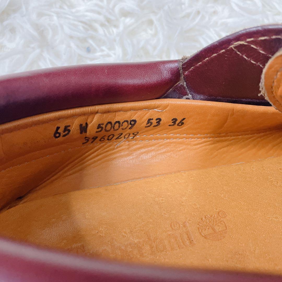 定番✨ ティンバーランド スリーアイ デッキシューズ バーガンディ