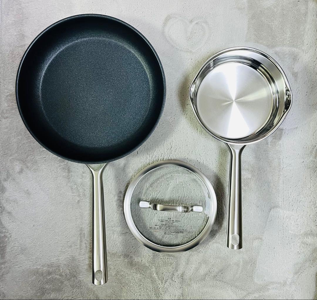 ツヴィリング鍋フライパンセット ZWILLING 片手鍋フライパン　IH対応新品