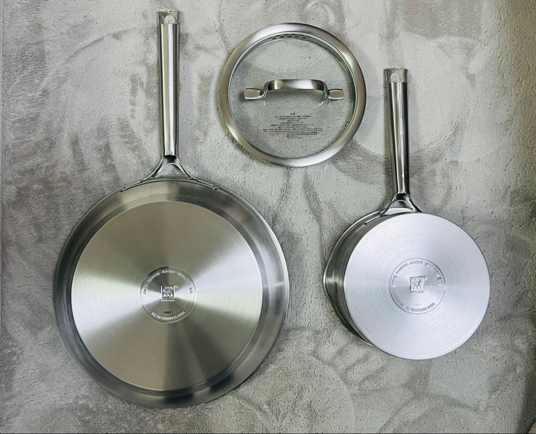 ツヴィリング鍋フライパンセット ZWILLING 片手鍋フライパン　IH対応新品
