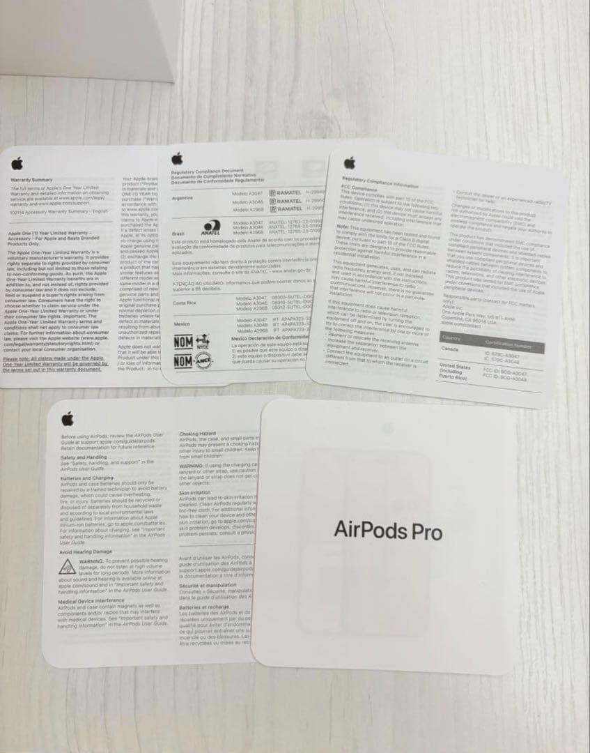 AirPodsPro2 本体 AppleCare+保証付き