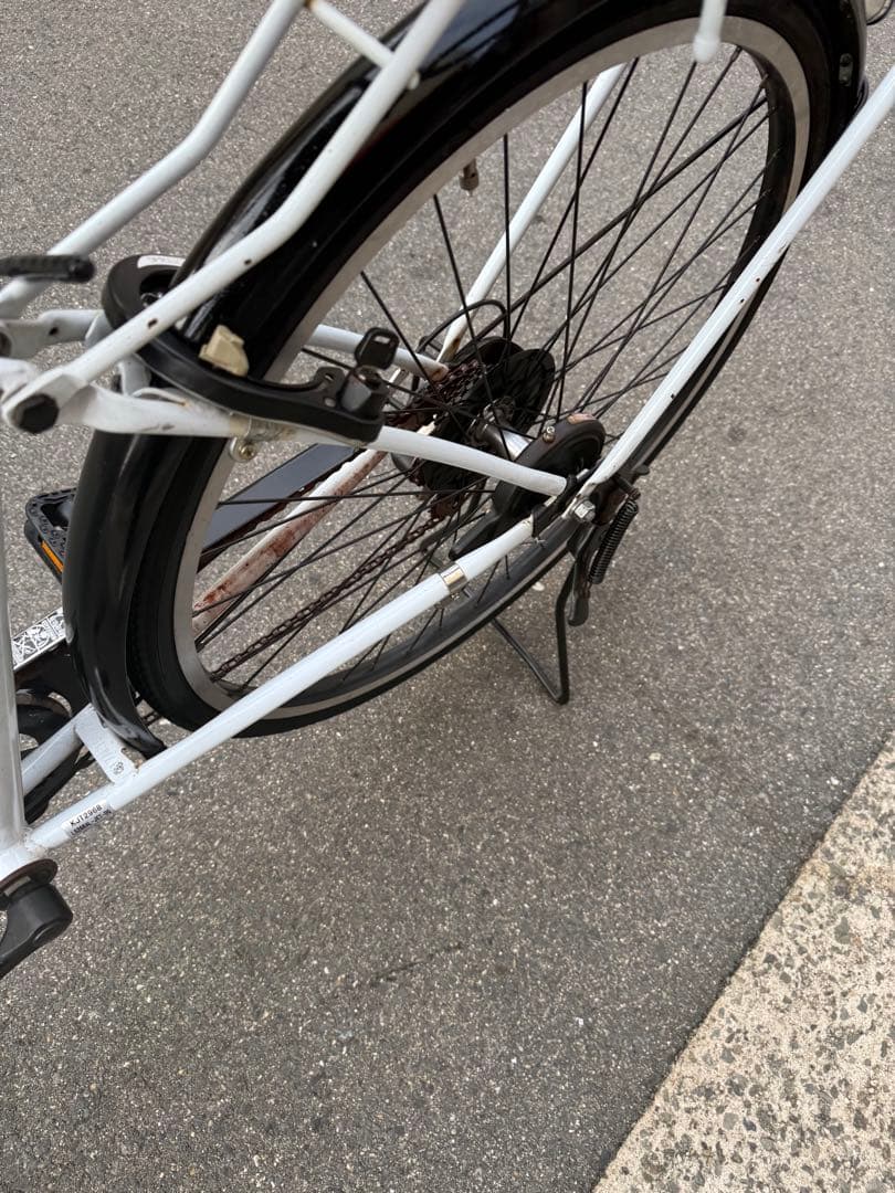 158 自転車 大阪市 【引取り限定】 美品 26インチ 変速付き