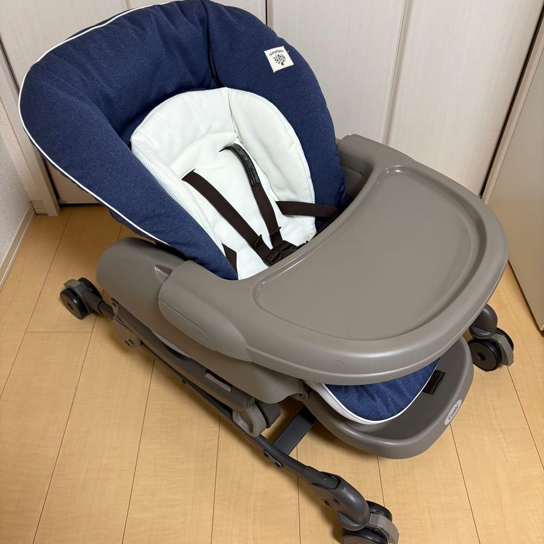 最終値下げ【美品】 Combi ネムリラ ハイローチェア 手動