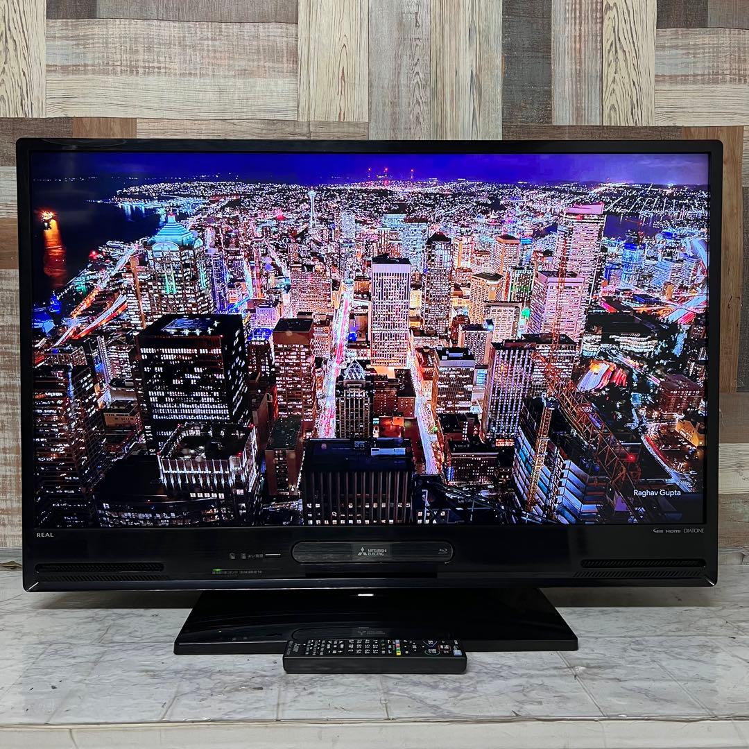 v._.vさん直接受渡三菱40型ブルーレイHDD付Blu-ray⇄HDDダビング