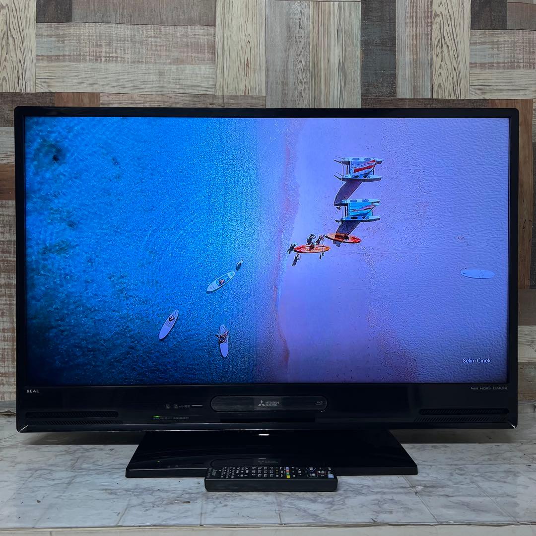 v._.vさん直接受渡三菱40型ブルーレイHDD付Blu-ray⇄HDDダビング