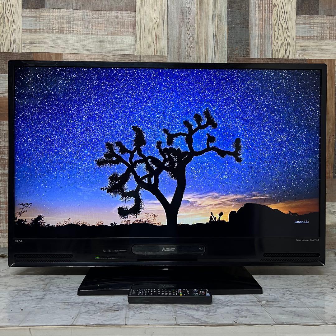 v._.vさん直接受渡三菱40型ブルーレイHDD付Blu-ray⇄HDDダビング