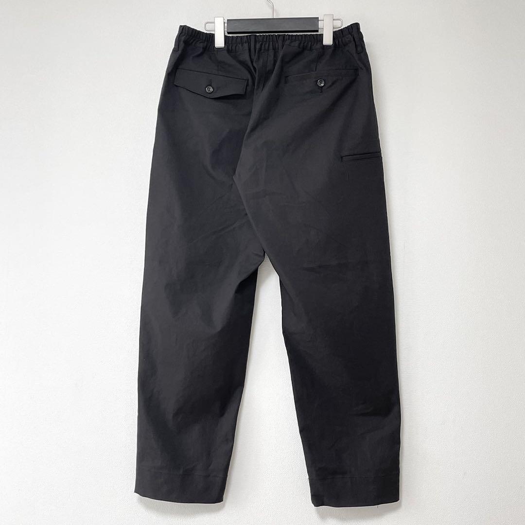8g shoot ワンタックストレッチパンツ　クロ　XL