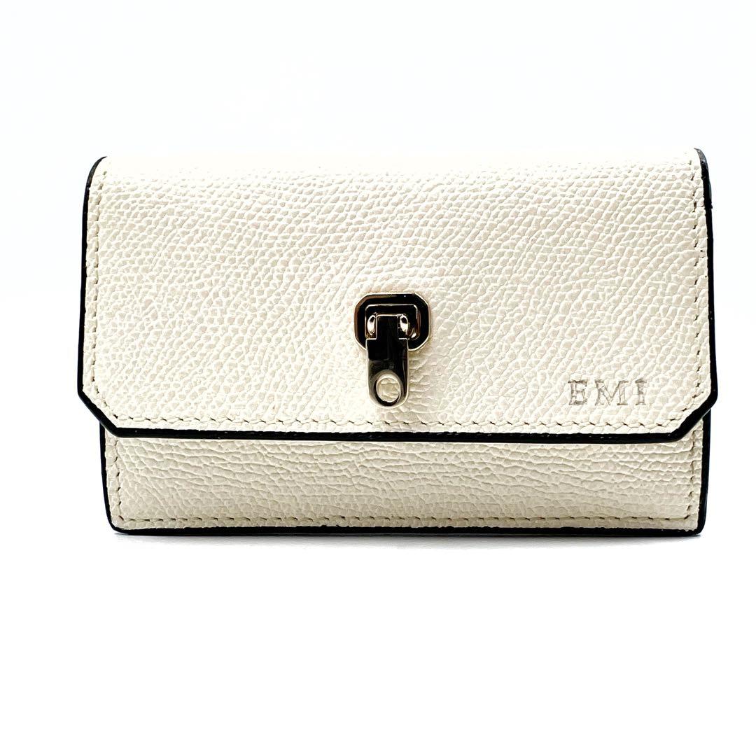 【現行モデル】ヴァレクストラ 名刺入れ ブレラ ソフトカーフスキン ホワイト