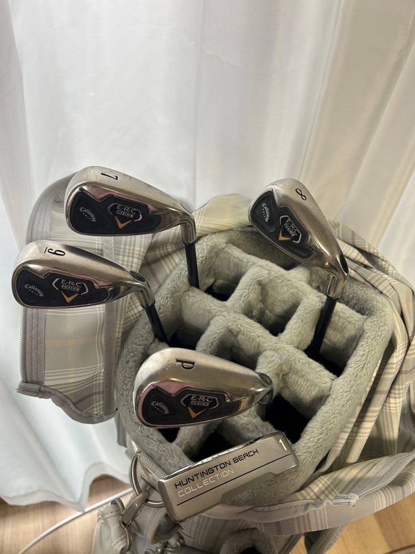 Nike レディースゴルフバッグ チェック柄