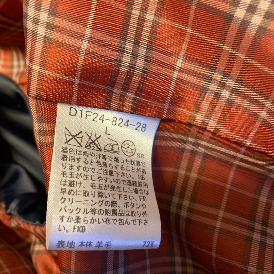 BURBERRY BLACK LABEL ダッフルコート L ネイビー