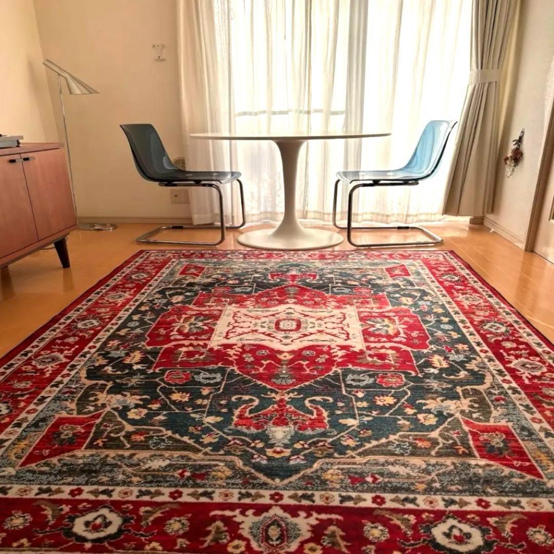 ヴィンテージ風のペルシャ柄カーペット リビング用の160×230