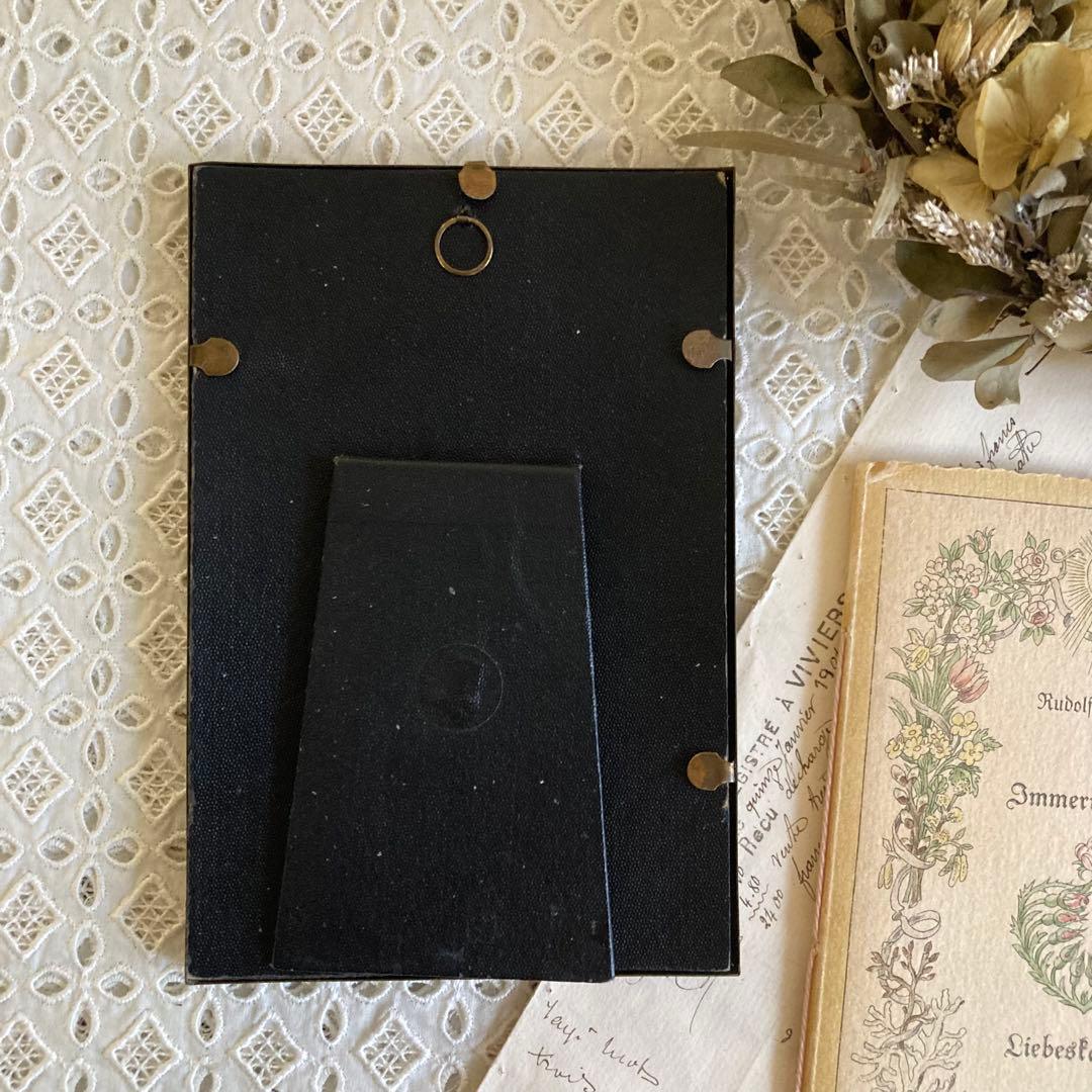 アンティークフレームG★1931年超希少なBIRGITアンティークミニカード入り