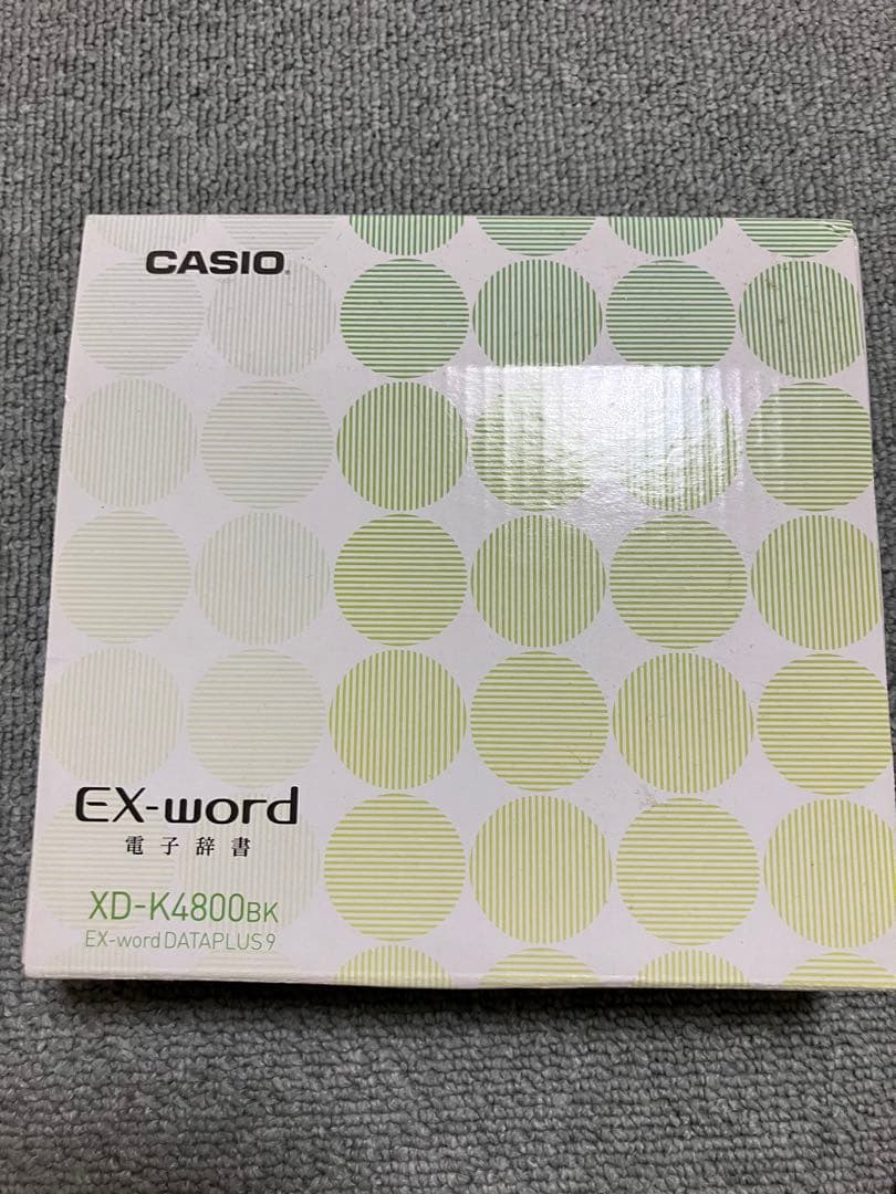 スマホ・タブレット・パソコン CASIO XD-K4800BK