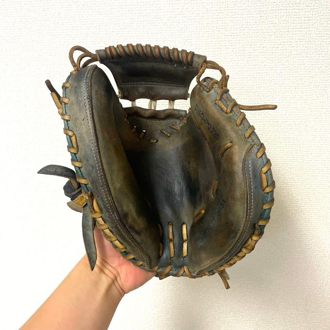 500 デサント 型抜群 硬式 キャッチャーミット トレーニングミット