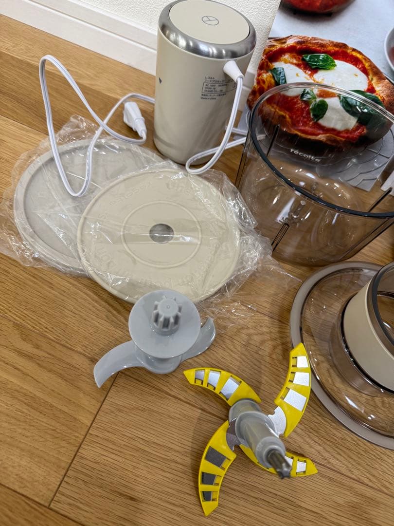 récolte レコルト　フードプロセッサー コンボ　ブラシなし　RCP-6