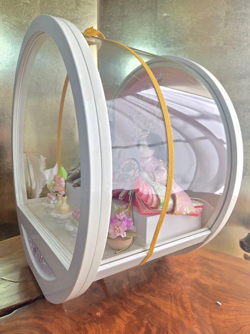 【一点限り】雛人形 ケース飾り　K64