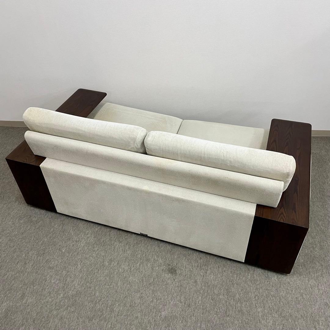 【karimoku】2人掛椅子ロングUU4512K117(2014年生産)