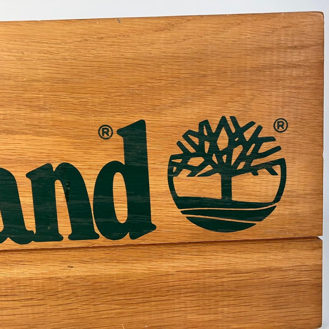 【超希少】Timberland ウッドサイン Wood Sign 非売品木製看板