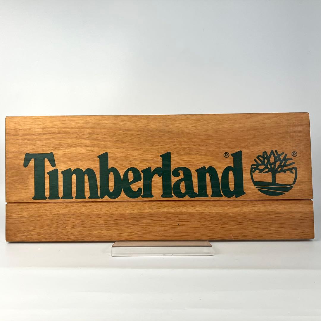 【超希少】Timberland ウッドサイン Wood Sign 非売品木製看板