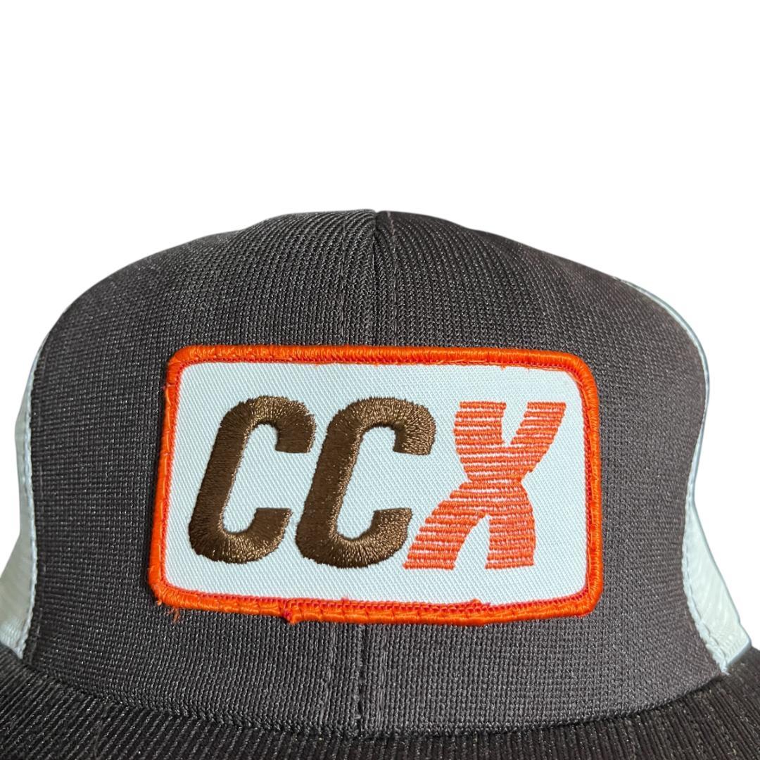 【だい】　清春着用　USA製　８０s　CCX　メッシュキャップ　ワッペン