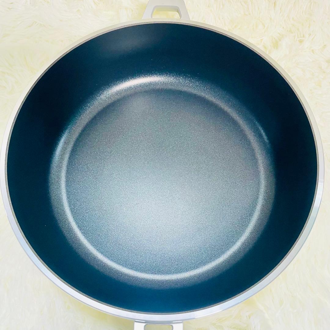 未使用品　朝日軽金属　オールパン　S、Lサイズセット　2個　ガス　IH クリーム