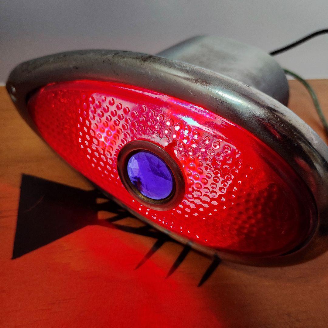 当時物★希少ビンテージ★ブルードットテールランプ・ラスト一点限り！