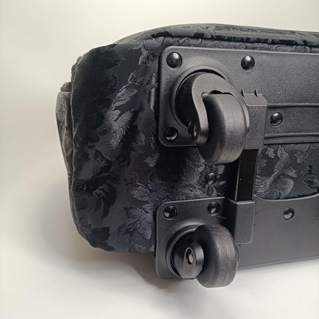 希少　FEILERフェイラー　トロリーバッグ　キャリーバッグ　黒　カギ付