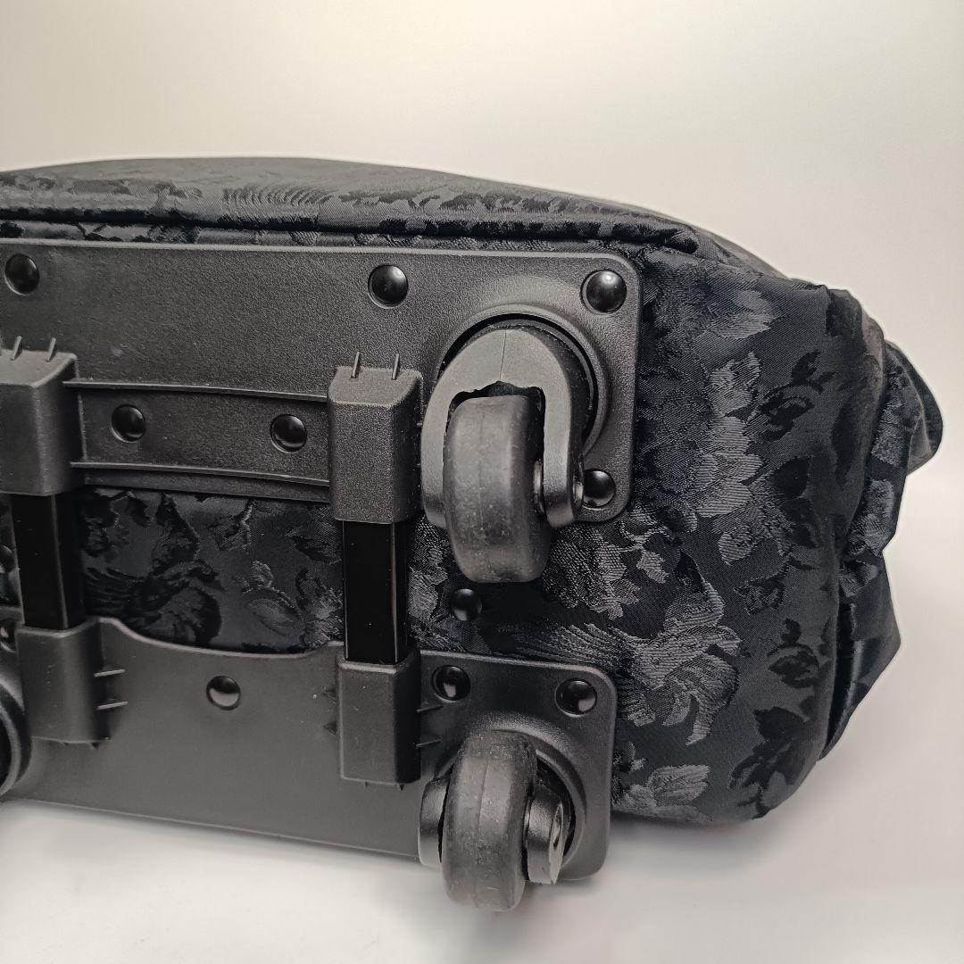 希少　FEILERフェイラー　トロリーバッグ　キャリーバッグ　黒　カギ付