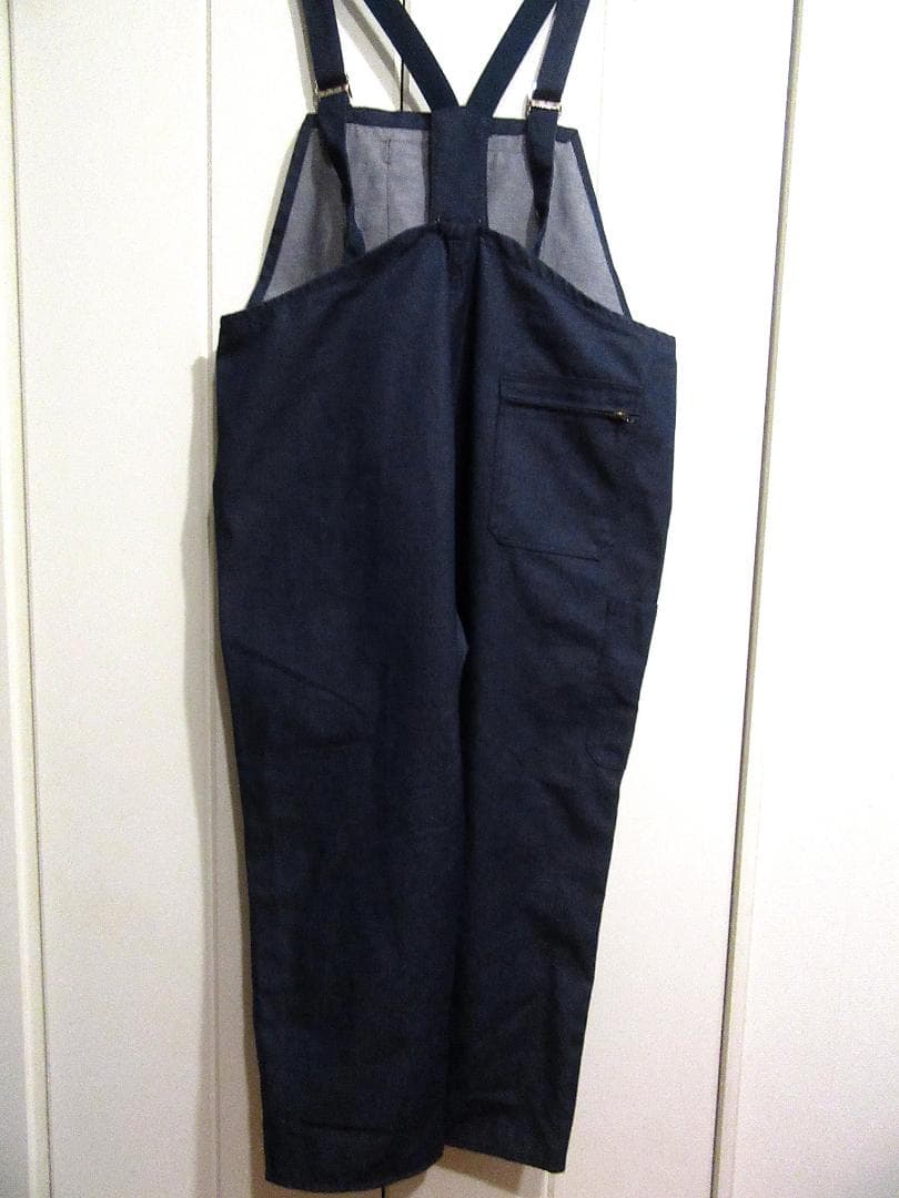 官給品？ フランス製 デニムオーバーオール サロペット