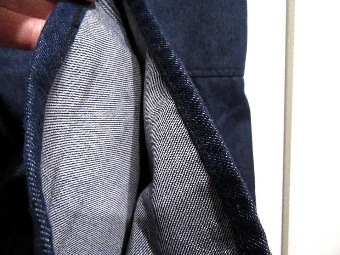 官給品？ フランス製 デニムオーバーオール サロペット