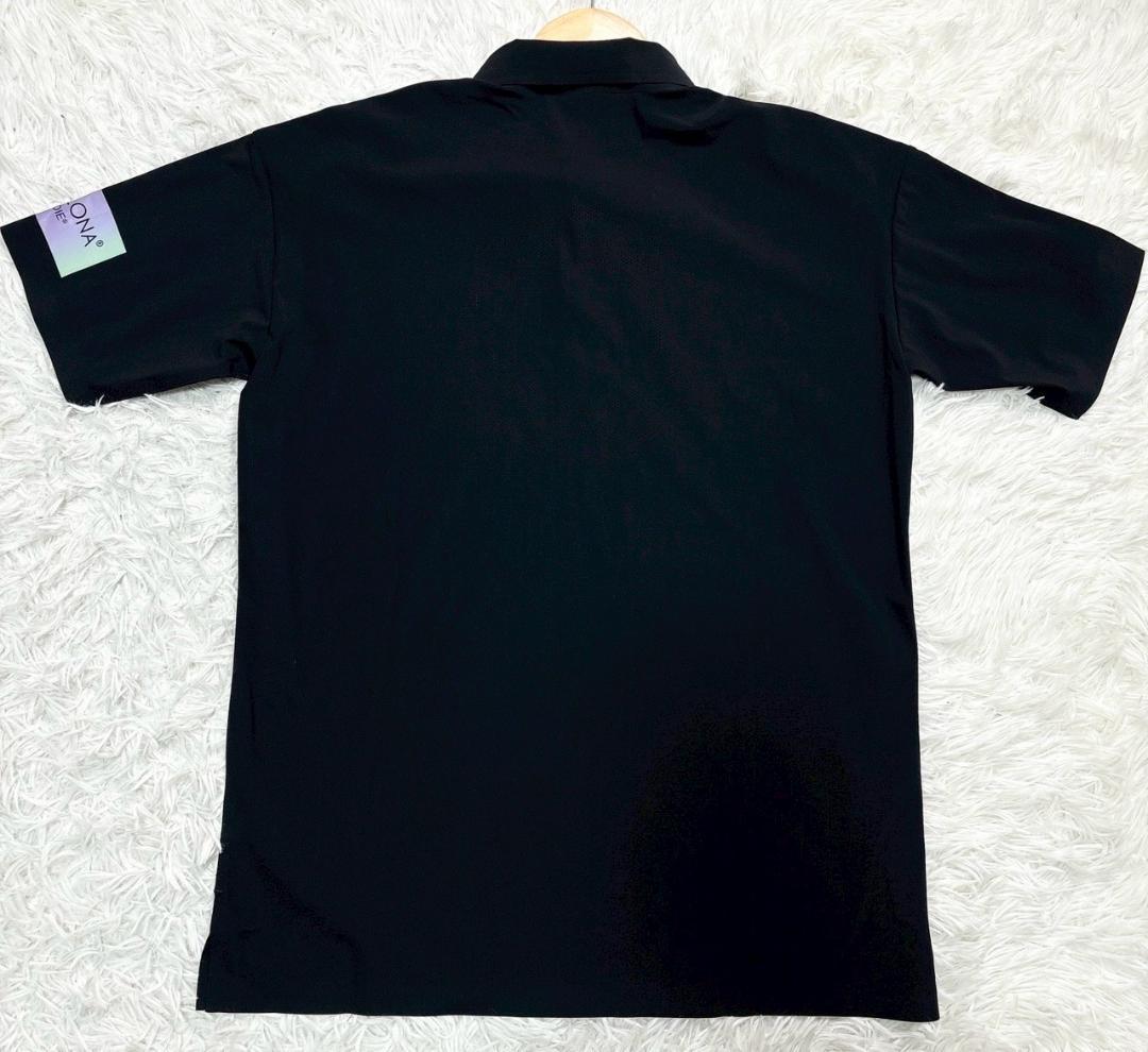 2023年モデル MARK&LONA GOLF ブラック ポロシャツ 46サイズ