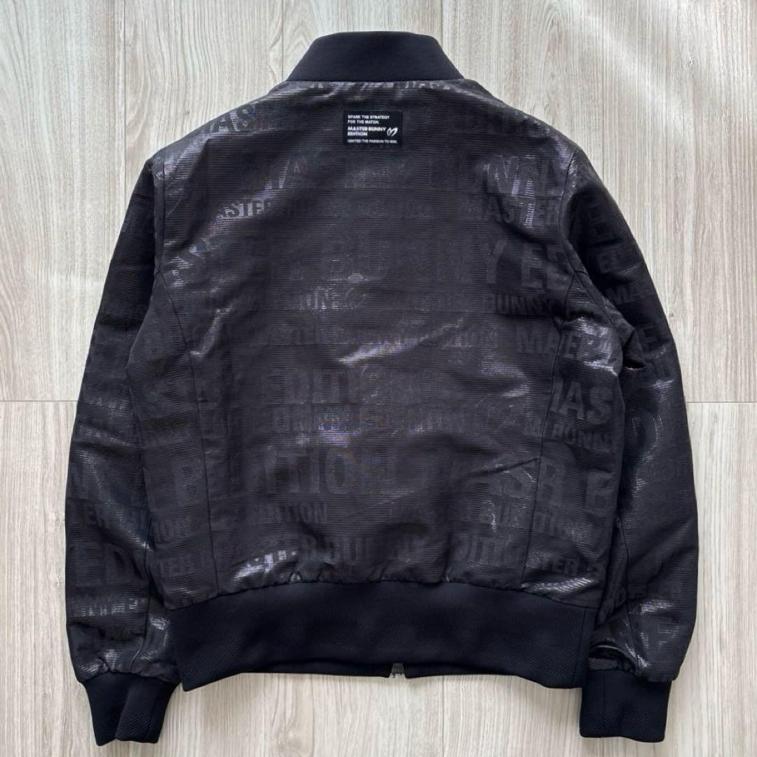 【極美品】マスターバニーエディション ブルゾン 光沢 ラメ ブラック 0 S