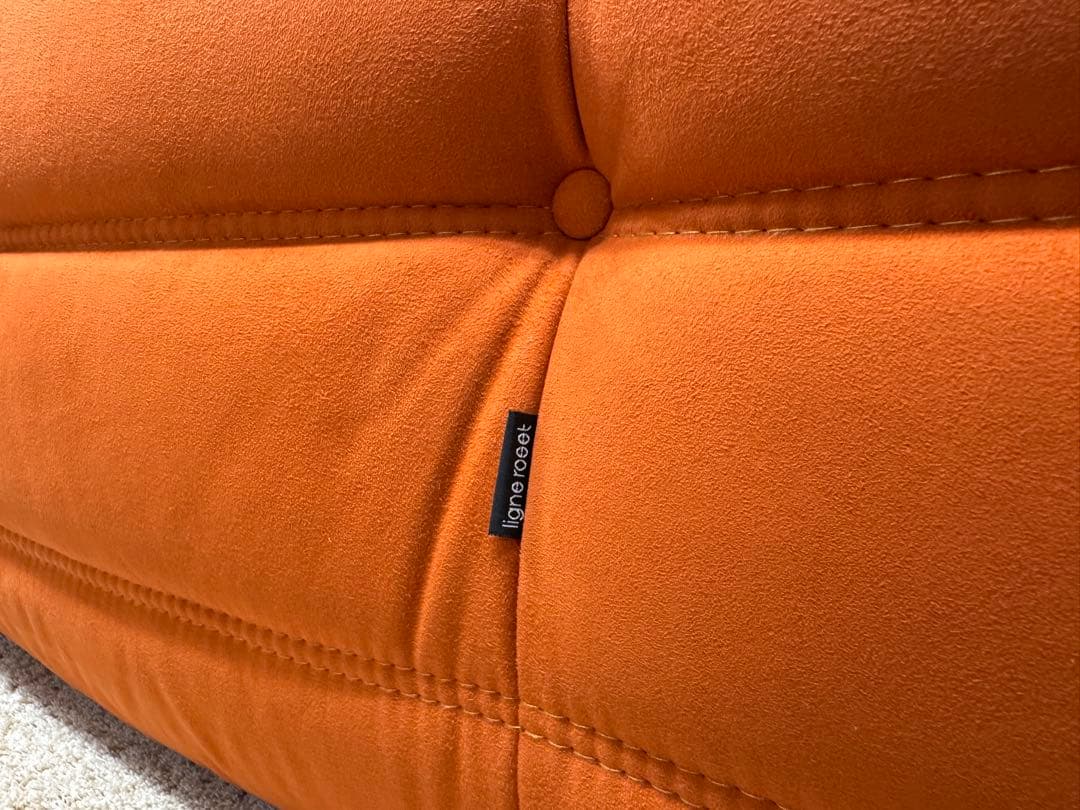 ligne roset リーンロゼ トーゴ TOGO ３人掛けソファ ロゼトーゴ