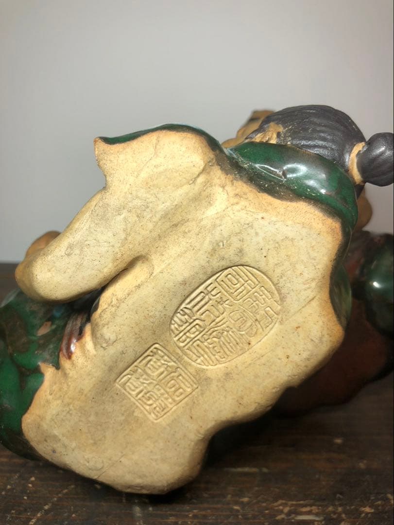 隅田焼 石黒香香 相撲 人形 明治時代