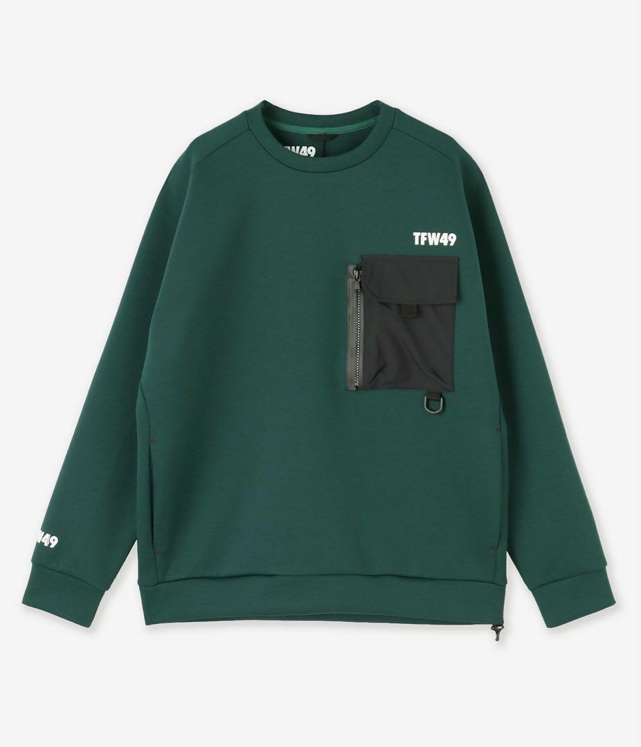 今季完売品　ダンボール素材クルーネック