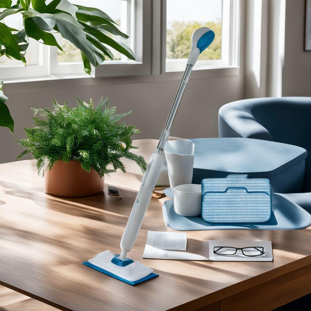 450mL水拭きモップ スチームクリーナー高温掃除機 カーベッド