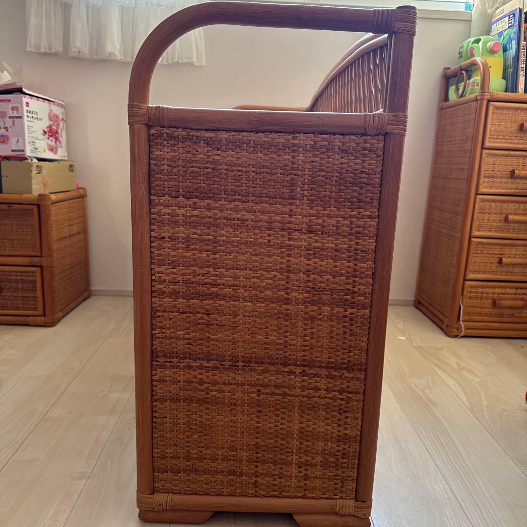 ラタン　チェスト　NISSAN製