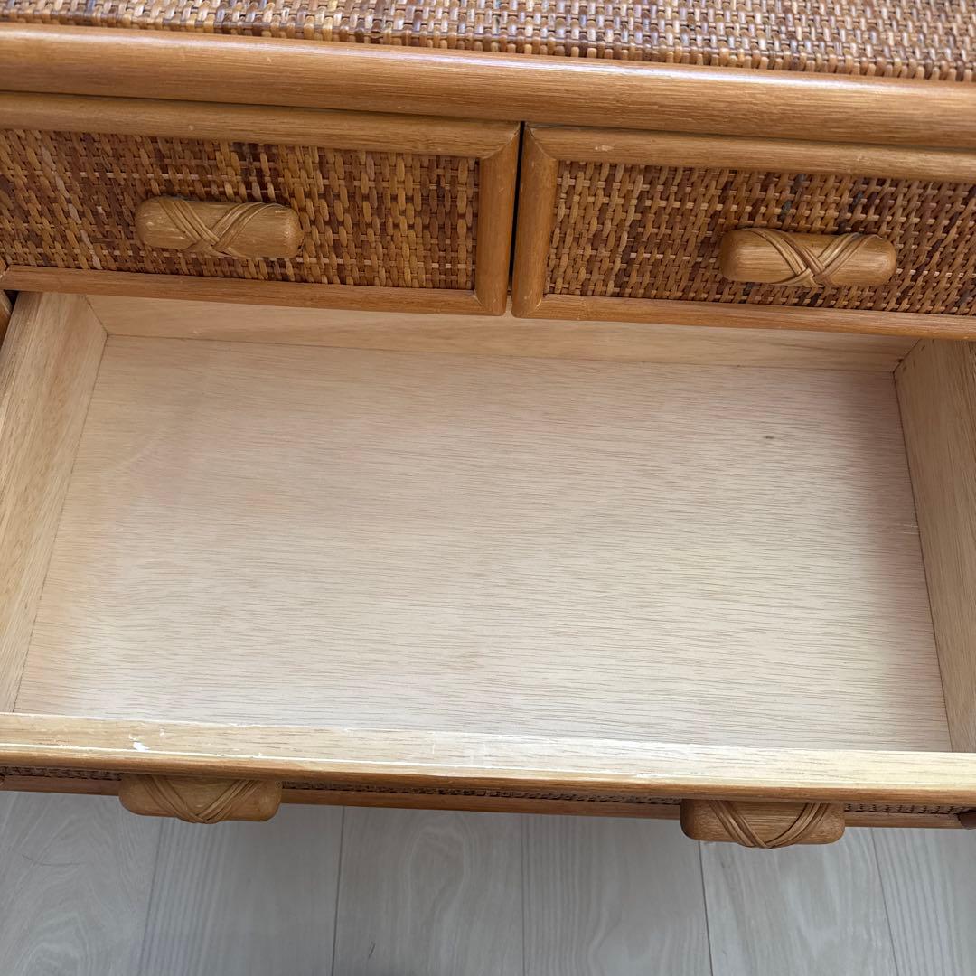 ラタン　チェスト　NISSAN製