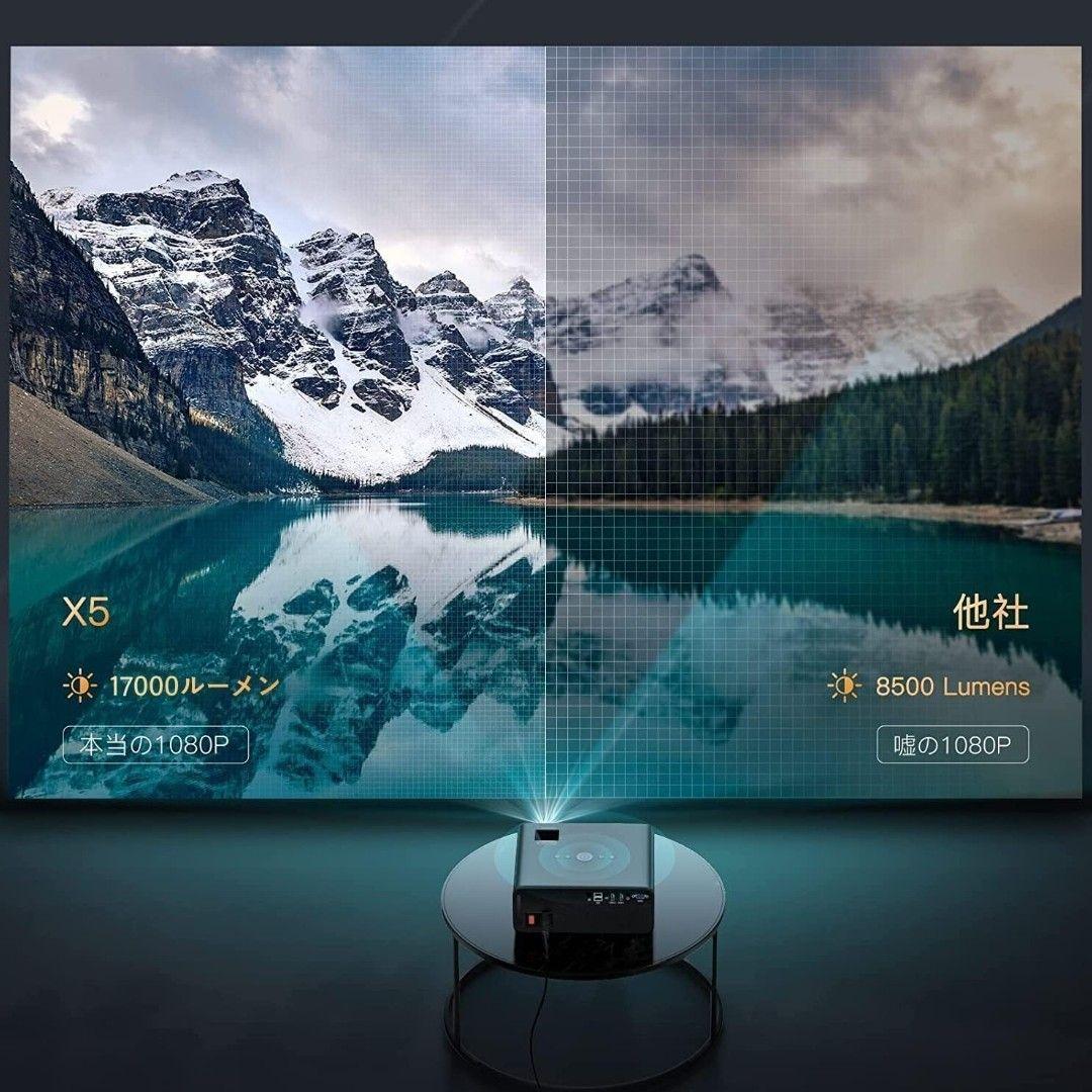 ❤大特価✨️プロジェクター 高輝度20000lm 大画面 4K ホームシアター